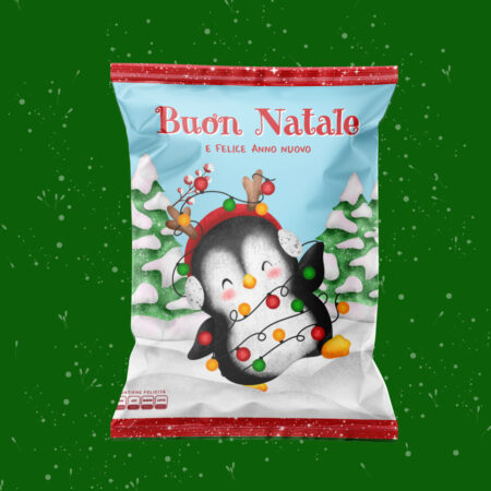 Pinguino di Natale