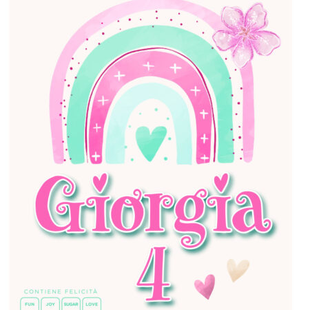 Arcobaleno Rosa e Menta