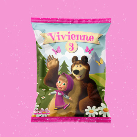 Masha e Orso Fucsia