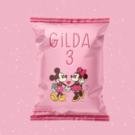 Topolina e Topolino rosa