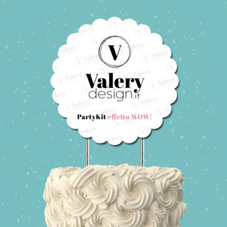 Cake Topper Tondo
