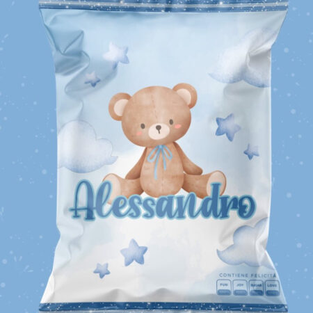 Orsetto stelle e nuvole
