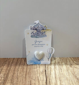 cartoncino sagomato + Cuore Stoffa