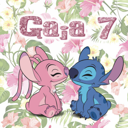 Stitch & Angel fiori delicati