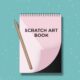Scratch art book + 3 caramelle gelee