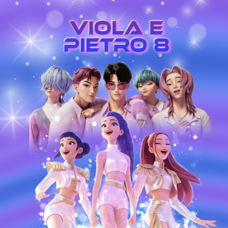 K pop Huntrix e Saja boys Blu