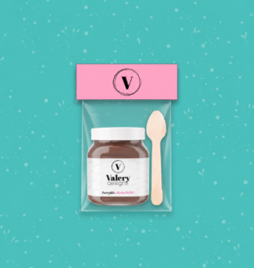 Kit nutellina con cucchiaino in confezione personalizzata